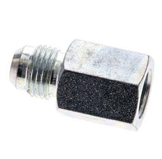 JIC Reducing Nipple G1/4'' Female x UNF 9/16''-18 Male Steel 275bar (3863.75psi)