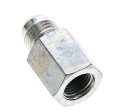 JIC Reducing Nipple G1/4'' Female x UNF 9/16''-18 Male Steel 275bar (3863.75psi)
