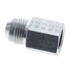 JIC Reducing Nipple UNF 3/4''-16 Male x 3/8'' NPT Female Steel 210bar (2950.5psi)