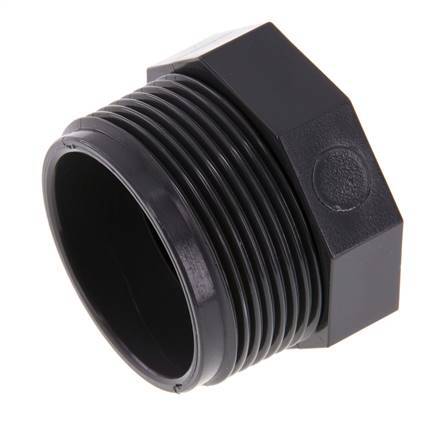 Reducing Ring Rp1 1/2'' Female x G1 1/2'' Male PVC-U 16bar (224.8psi) EN 1452-3 [2 Pieces]