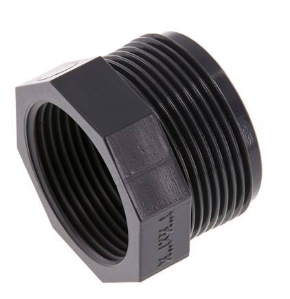 Reducing Ring Rp1 1/2'' Female x G1 1/2'' Male PVC-U 16bar (224.8psi) EN 1452-3 [2 Pieces]