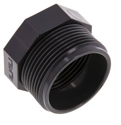 Reducing Ring Rp1 1/2'' Female x G1 1/2'' Male PVC-U 16bar (224.8psi) EN 1452-3 [2 Pieces]