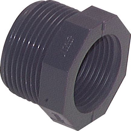 Reducing Ring Rp2'' Female x G2'' Male PVC-U 16bar (224.8psi) EN 1452 ...