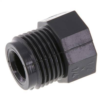 Reducing Ring Rp1/2'' Female x G1/2'' Male PVC-U 16bar (224.8psi) EN 1452-3 [5 Pieces]