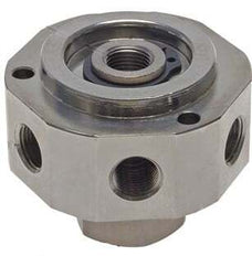 3-Way Rotary Joint 1/2'' x3/4'' Nickel-plated Brass NBR 12bar (168.6psi)
