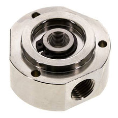 3-Way Rotary Joint 1/8'' x 1/4'' x3/8'' Nickel-plated Brass PUR 0bar (0.0psi)