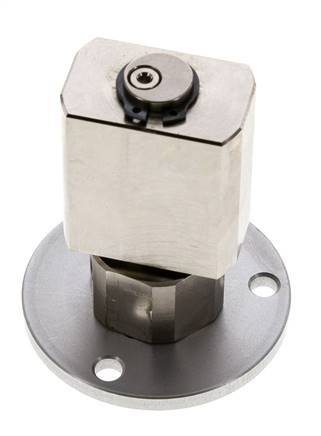 Rotary Joint G1/8'' Female Nickel-plated Brass PUR 12bar (168.60000000000002psi) Compact