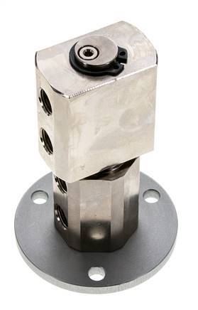 Rotary Joint G1/8'' Female Nickel-plated Brass PUR 0bar (0.0psi) Vacuum
