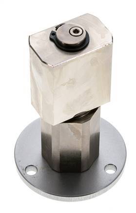 Rotary Joint G1/8'' Female Nickel-plated Brass FKM 12bar (168.60000000000002psi)