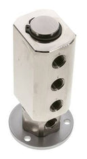 Rotary Joint 3-way G1/4'' Female Nickel-plated Brass PUR 12bar (168.60000000000002psi)