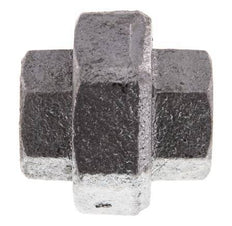 Union Straight Connector Rp3/4'' Female Cast Iron Flat Seal 25bar (351.25psi)