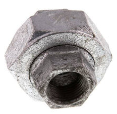 Union Straight Connector Rp3/8'' Female Cast Iron Flat Seal 25bar (351.25psi)