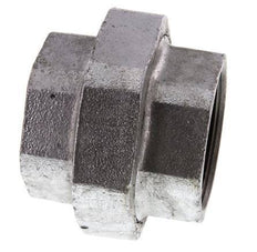 Union Straight Connector Rp2'' Female Cast Iron Flat Seal 25bar (351.25psi)