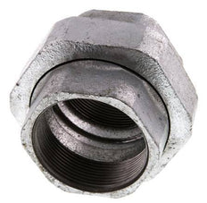 Union Straight Connector Rp2'' Female Cast Iron Flat Seal 25bar (351.25psi)