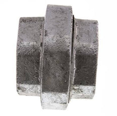 Union Straight Connector Rp2 1/2'' Female Cast Iron Flat Seal 25bar (351.25psi)