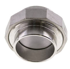Union Straight Connector 60.3mm Weld End Stainless Steel Conical Seal 16bar (224.8psi)