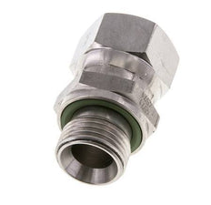 JIC Reducing Nipple UNF 7/8''-14 Female x G1/2'' Male Adjustable Stainless Steel 210bar (2950.5psi)