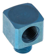 90deg Angled Fitting G1/4'' Male x Female Aluminium 16bar (224.8psi) [2 Pieces]