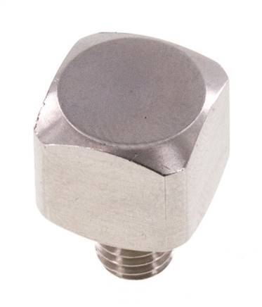 90deg Angled Fitting M5 Male x Female Stainless Steel 16bar (224.8psi)