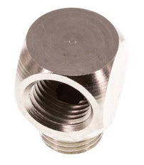 90deg Angled Fitting G1/4'' Male x Female Nickel-plated Brass 16bar (224.8psi) [2 Pieces]