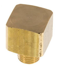 90deg Angled Fitting G1/4'' Male x Female Brass 16bar (224.8psi) [2 Pieces]