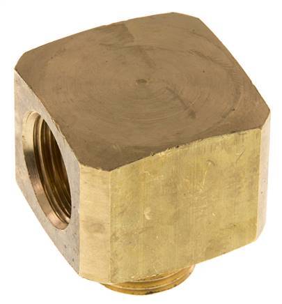 90deg Angled Fitting G1/2'' Male x Female Brass 16bar (224.8psi)