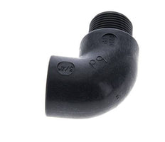 90deg Angled Fitting G3/4'' Male x Female PVDF 10bar (140.5psi) FDA