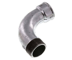 90deg Angled Fitting 2'' Male R x Female Rp Long Cast Iron 25bar (351.25psi)
