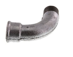 90deg Angled Fitting 1'' Male R x Female Rp Long Cast Iron 25bar (351.25psi)