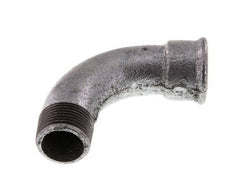 90deg Angled Fitting 1'' Male R x Female Rp Long Cast Iron 25bar (351.25psi)