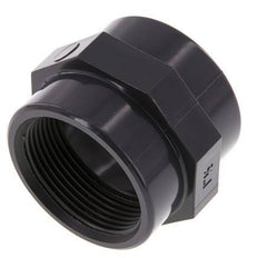 Socket Rp1 1/2'' Female PVC-U 16bar (224.8psi) EN 1452-3 [2 Pieces]