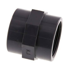 Socket Rp1 1/4'' Female PVC-U 16bar (224.8psi) EN 1452-3 [2 Pieces]