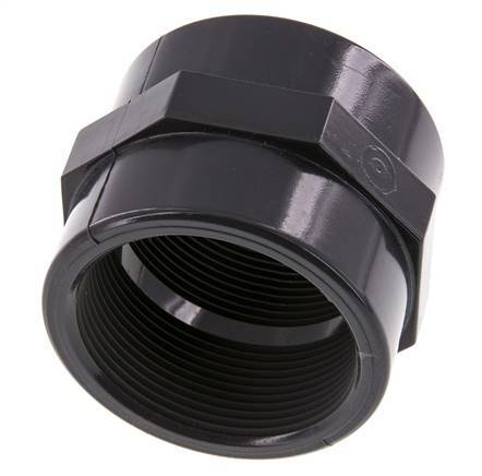 Socket Rp2'' Female PVC-U 16bar (224.8psi) EN 1452-3