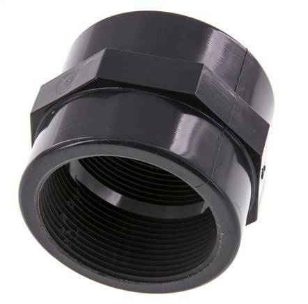 Socket Rp2'' Female PVC-U 16bar (224.8psi) EN 1452-3