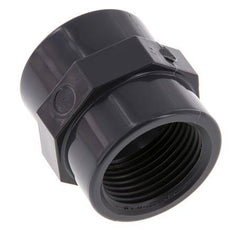 Socket Rp1'' Female PVC-U 16bar (224.8psi) EN 1452-3 [2 Pieces]