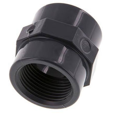 Socket Rp1'' Female PVC-U 16bar (224.8psi) EN 1452-3 [2 Pieces]
