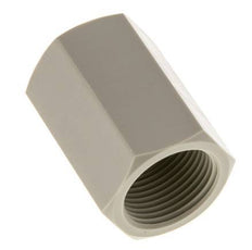 Socket G3/4'' Female Polypropylene (pp) 10bar (140.5psi) FDA 32mm Hex
