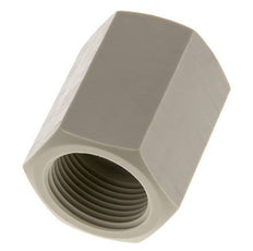 Socket G1'' Female Polypropylene (pp) 10bar (140.5psi) FDA 43mm Hex