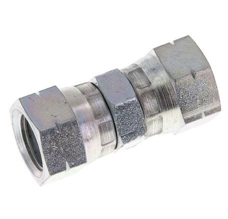 JIC Connector UNF 9 16 18 Dash Size 6 Steel 275bar 3863 75psi jic-connector-unf-9-16-18-dash-size-6-steel-275bar-3863-75psi