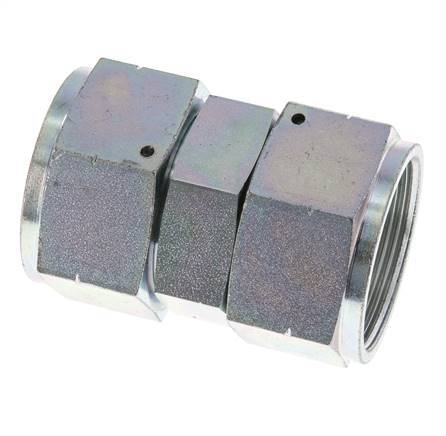 JIC Connector UN 1-7/8''-12 Steel 100bar (1405.0psi)