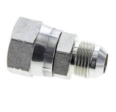JIC Reducing Nipple UNF 3/4''-16 Male x UNF 7/8''-14 Female Steel 210bar (2950.5psi)