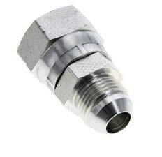 JIC Reducing Nipple UNF 3/4''-16 Male x UNF 7/8''-14 Female Steel 210bar (2950.5psi)