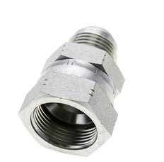 JIC Reducing Nipple UN 1-1/16''-12 Male x UN 1-5/16''-12 Female Steel 170bar (2388.5psi)