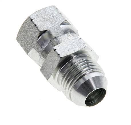 JIC Nipple UNF 3/4''-16 Male x Female Steel 275bar (3863.75psi)
