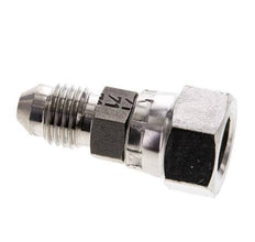 JIC Nipple UNF 7/16''-20 Male x Female Stainless Steel 310bar (4355.5psi)