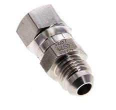 JIC Nipple UNF 9/16''-18 Male x Female Stainless Steel 275bar (3863.75psi)