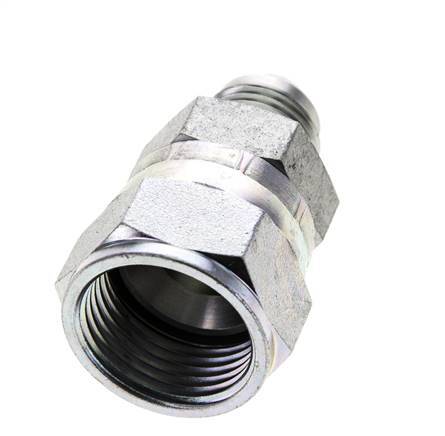 JIC Reducing Nipple UNF 3/4''-16 (Dash Size 8) Male x UN 1-1/16