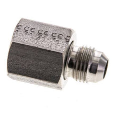 JIC Reducing Nipple UNF 9/16''-18 Male x UNF 3/4''-16 Female Stainless Steel 275bar (3863.75psi)