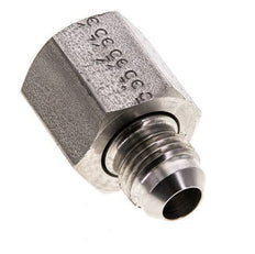 JIC Reducing Nipple UNF 9/16''-18 Male x UNF 3/4''-16 Female Stainless Steel 275bar (3863.75psi)