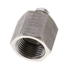 JIC Reducing Nipple UNF 9/16''-18 Male x UNF 7/8''-14 Female Stainless Steel 210bar (2950.5psi)